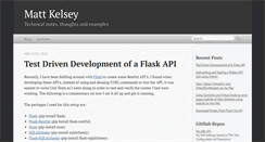 Desktop Screenshot of mkelsey.com