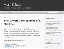 Tablet Screenshot of mkelsey.com